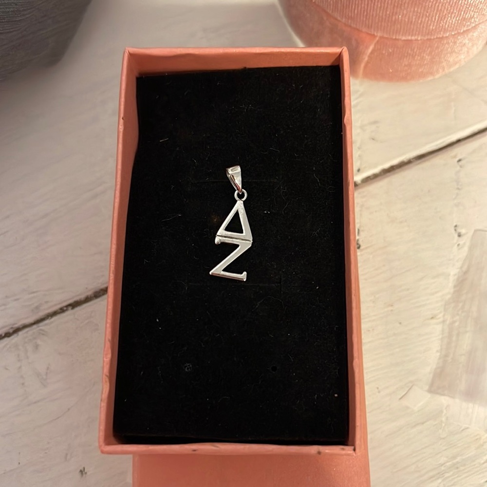 Silver Delta Zeta drop